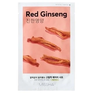 Afbeelding van Missha Airy Fit Sheet Mask (11 types) Red Ginseng