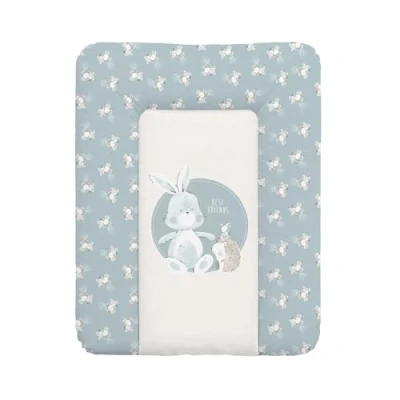 Afbeelding van Ceba Baby® Aankleedkussen, aankleedkussen voor pasgeborenen, zacht, wasbaar, meisjes en jongens, Öko Tex gecertificeerd, waterdicht, 70 x 50 cm, gans