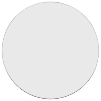 Afbeelding van vidaXL Wandspiegel rond Ø60 cm zilverkleurig, wandspiegel, decoratieve spiegel, hangende muurspiegel, hangspiegel, spiegels, wandspiegels
