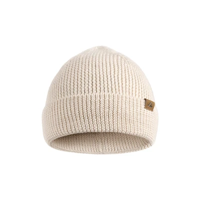 Afbeelding van DANISH ENDURANCE Beanie met Merinowol Gebreid Wit
