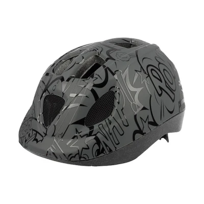 Afbeelding van Polisport Kinder Helm B.D.Balloons 46/53cm grijs/zwart