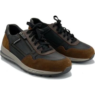 Afbeelding van Mephisto Bradley heren sneaker zwart maat 47 (EU) 12 (UK)