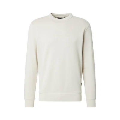 Afbeelding van G STAR Script LOGO Sweater, Heren, Maat: Small, Whitebait