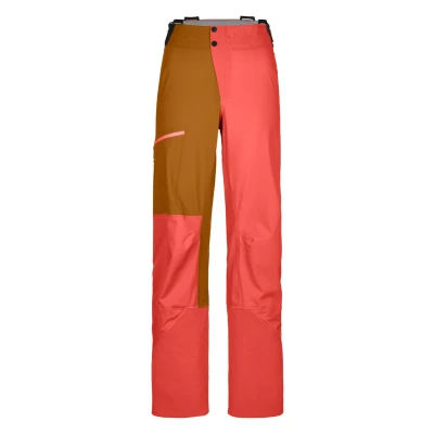 Afbeelding van ORTOVOX 3L Ortler Pants Dames Coral maat S