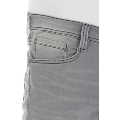 Afbeelding van Mustang Heren Jeans Broeken Real X Oregon tapered Fit Grijs Volwassenen Denim Jeansbroek