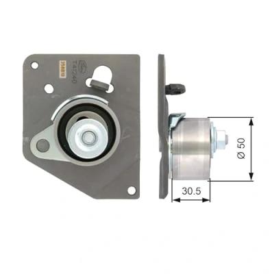 Afbeelding van Gates Spanrol distributieriem T41240