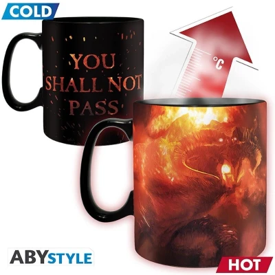 Afbeelding van the Lord of Rings Heat Change Mug You shall not Pass