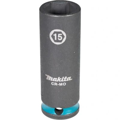 Afbeelding van Makita Krachtdop Impact Black, 3/8 15mm lang E 16324