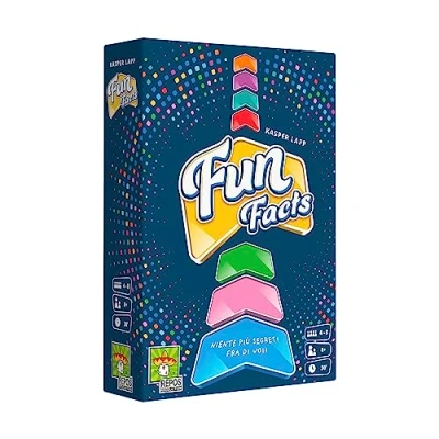 Afbeelding van Asmodee Fun Facts Bordspel, 4 8 spelers, 8+ Italiaanse editie
