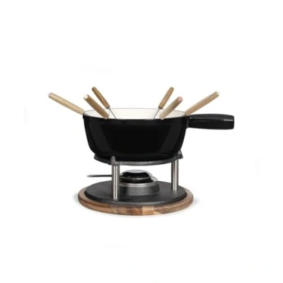 Afbeelding van Livoo Service à Fondue traditie, Set, Wit