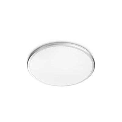 Afbeelding van Philips Twirly plafonnière grijs groot warmwit licht 17 W
