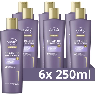 Afbeelding van Andrelon PRO CARE Thick &amp; Full Shampoo 250ml