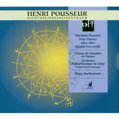Afbeelding van Orchestre Philharmonique De Liegè, Pierre Bartholomée Pousseur: Dichterliebesreigentraum (CD)