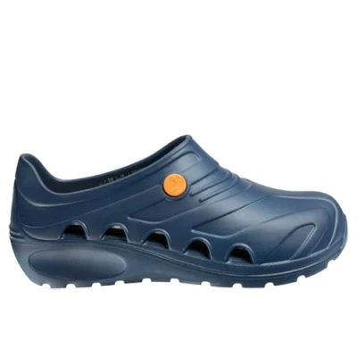 Afbeelding van SAFETY JOGGER Oxypas Werkschoenen voor dames en heren, antistatische antislip veiligheidsschoenen, lichte clog geneeskunde, verzorging horeca, antibacterieel, donkerblauw, 44 EU
