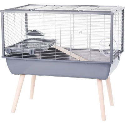 Afbeelding van Zolux Neolife 80 Hamsterkooi Dierenverblijf 78x48x75 cm Grijs