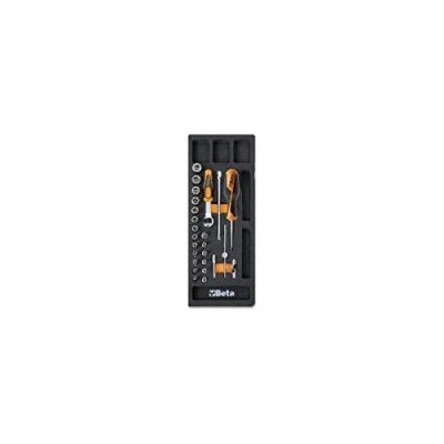 Afbeelding van Beta Soepele voorgevormde inzetbakken met assortiment gereedschap M91 024500091