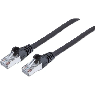 Afbeelding van Intellinet 2m Cat6 S/FTP netwerkkabel (S STP) Zwart