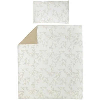 Afbeelding van Meyco Dekbedovertrek + Kussensloop 120x150 Branches