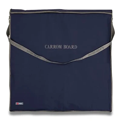 Afbeelding van Uber Games Gevoerde Canvas Carrom Board Storage Carry Bag Beschermt uw Boards en maakt gemakkelijk transport Meet Lengte 93cm x Breedte 95cm Geschikt voor elk