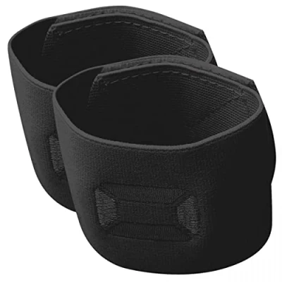 Afbeelding van Stanno Guard Stay Scheenbeschermer Bandjes Black Zwart Scheenbeschermers Voetbal