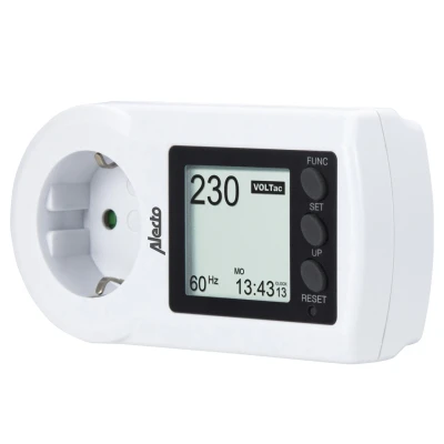 Afbeelding van Alecto EM 17 Energiemeter, wit White
