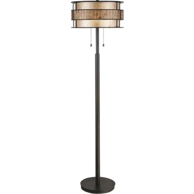 Afbeelding van Quoizel Staande LED Lamp Laguna 2X E27 Max 60W Renaissance Copper