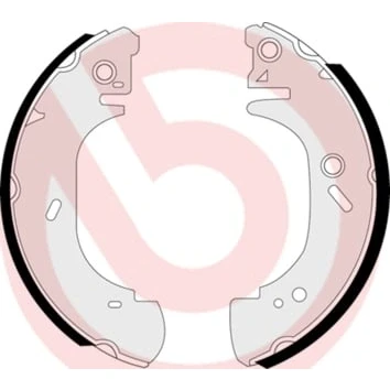Afbeelding van Brembo Remschoen set S 24 528
