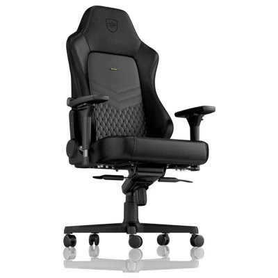 Afbeelding van Noblechairs Hero Real Leather Black