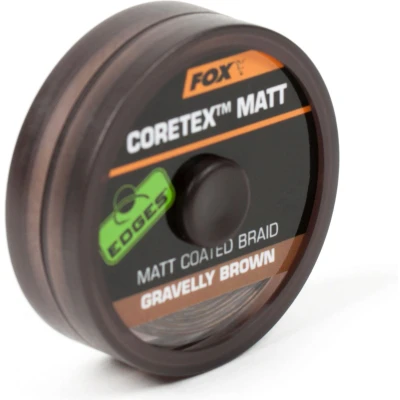 Afbeelding van Fox Edges Coretex Matt Coated Braid 20m Maat : 25lb Gravelly Brown