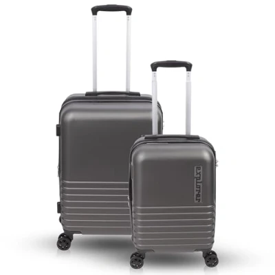 Afbeelding van Niceey Kofferset Trolleyset met TSA Handbagage en Groot Zwart