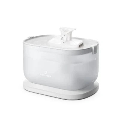 Afbeelding van PETLIBRO Drinkfontein voor katten met draadloze waterpomp, 2,5 l/84 oz dockstream kattenfontein katten, eenvoudige reiniging, twee drinkmodi, 23 dB ultralicht, BPA vrije waterfontein