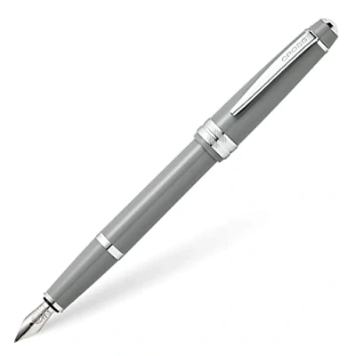 Afbeelding van Cross Bailey Light vulpen (penpunt XF, incl. geschenkverpakking) grijs