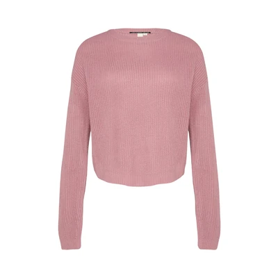 Afbeelding van QS Trui, Dames, Maat: Small, Altrosa