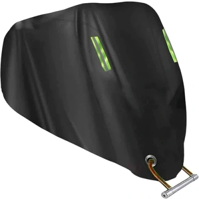 Afbeelding van Motorfiets Hoes voor BMW R1250RS R1250RT R 1250 RS RT 2019 2020 2021 2022 2023 2024, Zeildoek binnen buiten motorzeil Motorbeschermhoes Waterdicht Stofdicht UV beschermingsaccessoires