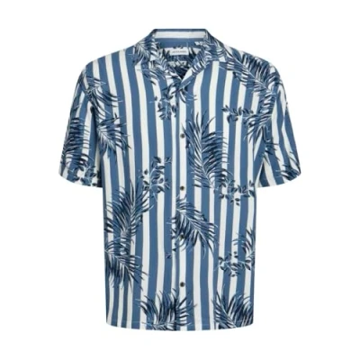 Afbeelding van JACK&amp;JONES JJJEFF RESORT AOP SHIRT SS Heren Overhemd Maat S