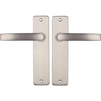 Afbeelding van Deurklink met blindschild Starx (Aluminium, RVS)