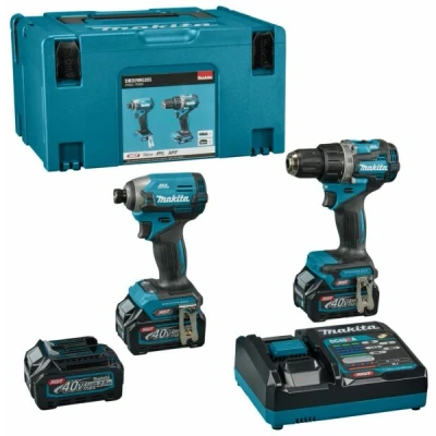 Afbeelding van Makita 40 V Max Combiset Boren En (Slag)Schroeven DK0198G201