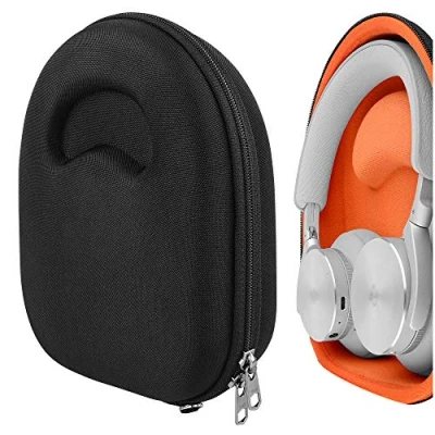 Afbeelding van GEEKRIA Shield Hoofdtelefoon Hoesje Compatibel met Bang &amp; Olufsen Beoplay H95, H9i, H9, H8, H8i, H6, H4, H2 Case, Vervangende Hard Shell Travel Draagtas Kabelopslag (zwart)