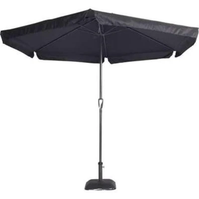 Afbeelding van Lesli parasol Gemini Zwart 3 meter rond