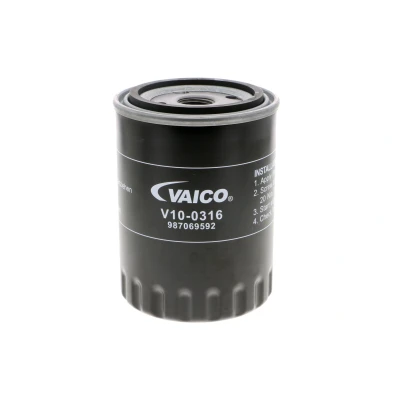 Afbeelding van VAICO V10 0316 Oliefilter 3/4 16 UNF Original kwaliteit Met een terugloopbeveiligingskleppen Opschroeffilter VOLKSWAGEN: GOLF 3, Transporter 4