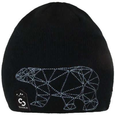 Afbeelding van SINNER polarbear beanie Hoed Zwart Multicolour