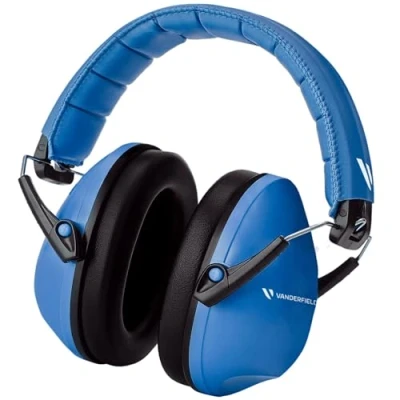 Afbeelding van Gehoorbescherming Kind Gehoorbeschermers Oorkappen Kinderen 27dB 3 16 jaar Blauw V Zilla