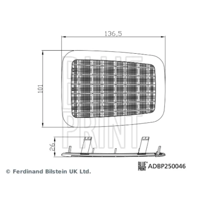 Afbeelding van Blue Print Interieurfilter ADBP250046