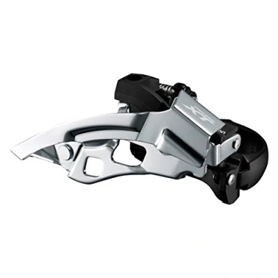 Afbeelding van Shimano Deore XT Trekking FD T8000 Voorderailleur klem laag 3 x 10 Down Swing, zwart Uitvoering 63 66 hoek van kettingsteun