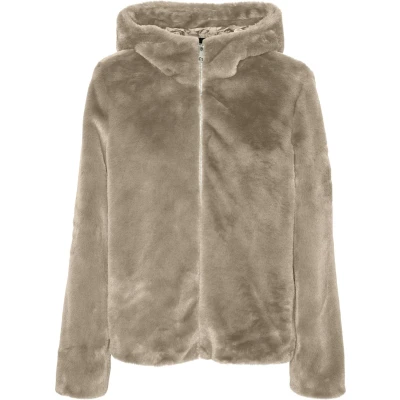 Afbeelding van Vero Moda Winterjas, Dames, Maat: Medium, Silver mink