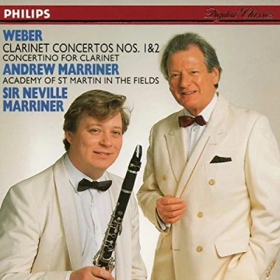 Afbeelding van Weber: Clarinet Concertos Nos. 1 &amp; 2; Concertino