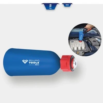 Afbeelding van BRILLIANT TOOLS BT711130 Olievultrechter met adapter voor VAG, 2 dlg [Powered by KS TOOLS]