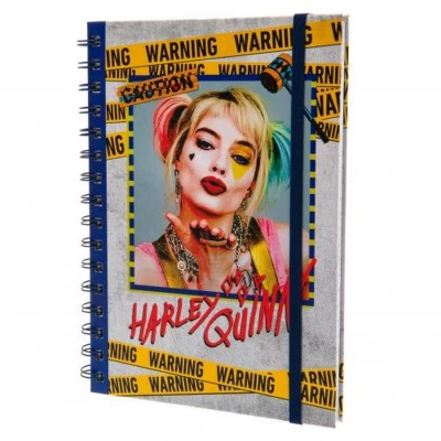 Afbeelding van Notitieboek Birds of Prey: Harley Quinn Warning A5