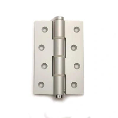 Afbeelding van Justor deurveerscharnier enkelwerkend aluminium zilvergrijs, 120 mm lang, dd 30mm