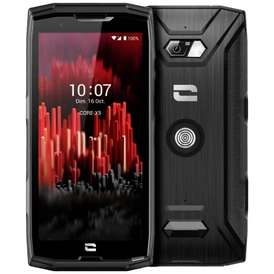 Afbeelding van Crosscall Core X5 LTE outdoor smartphone 128 GB 13.8 cm (5.45 inch) Zwart Android 11 Hybrid SIM